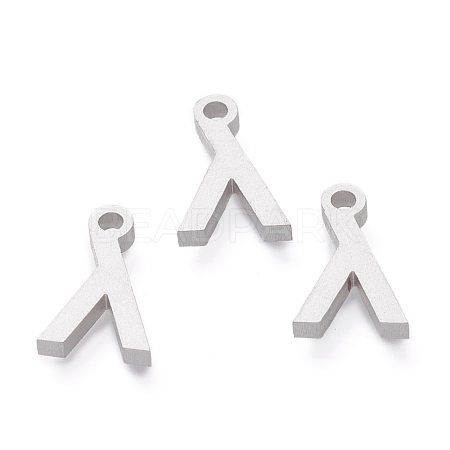 Tarnish Resistant 304 Stainless Steel Pendants STAS-A045-16P-1