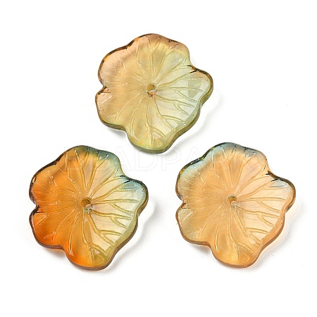 Transparent Glass Beads DGLA-E004-02L-1