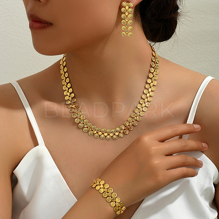 Elegant French Style Brass Jewelry Sets LS8841-1
