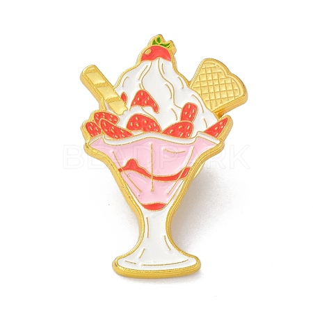 Ice-cream Enamel Pin JEWB-C008-23G-1