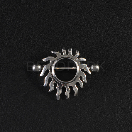 316L Surgical Stainless Steel Nipple Rings FS-WGB766E-07-1