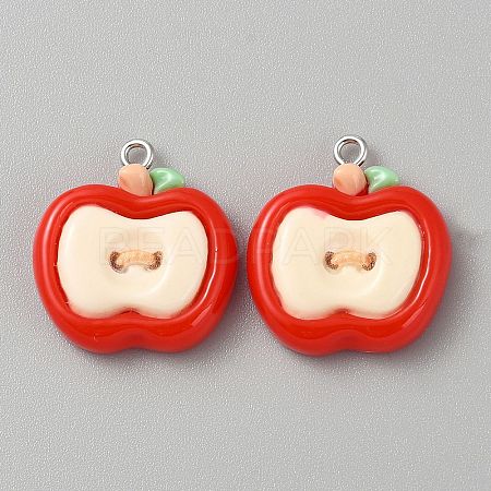 Opaque Resin Pendants LS-CRES-CJC0011-004A-P-1