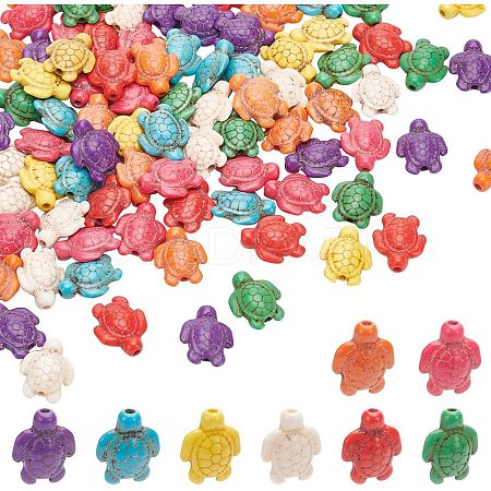 Synthetic Turquoise Beads Strands G-NB0003-71-1