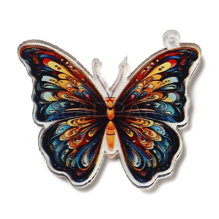 Acrylic Pendants OACR-O007-02J-1