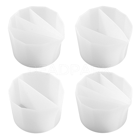 4Pcs 4 Styles Reusable Split Cup for Paint Pouring DIY-YWC0006-04-1