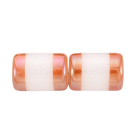 Electroplate Glass Beads EGLA-Q137-01A-B01-1