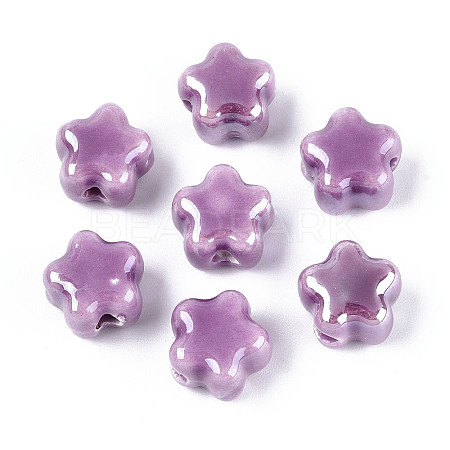 Handmade Porcelain Bead PORC-N011-04H-01-1