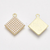 ABS Plastic Imitation Pearl Pendants PALLOY-T071-010-2