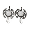 Natural Quartz Crystal Pendants GG-CBA7610-03AS-04-1
