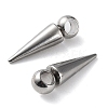 Non-Tarnish 201 Stainless Steel Pendants STAS-M323-28P-1-3