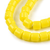 Opaque Solid Glass Bead Strands X-GLAA-N047-09-F03-3