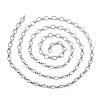 304 Stainless Steel Oval Link Chains CHS-S012-08P-2