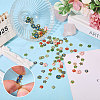 96Pcs 16 Styles Alloy Enamel Bead Caps FIND-CA0011-46-4