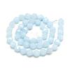 Natural Chalcedonye Beads Strands G-S149-07-6mm-2