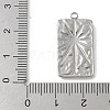 304 Stainless Steel Pendants STAS-L277-03A-P-3