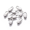 304 Stainless Steel Lobster Claw Clasps STAS-G201-06D-P-1