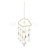 Metal Hanging Suncatchers HJEW-P018-D03-1