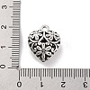 Tibetan Style Alloy Pendants TIBE-M004-10AS-3