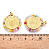304 Stainless Steel Pendants STAS-N115-25A-G-3