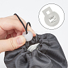 50Pcs PP Plastic Iron Spring Cord Locks KY-CN0002-36A-4