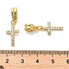 Rack Plating Brass Micro Pave Cubic Zirconia Charms KK-S398-08A-3