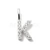 925 Sterling Silver with Cubic Zirconia Charms STER-Q004-01K-S-1