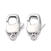 Brass Lobster Claw Clasps KK-H513-01A-P-1