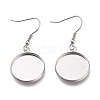 Tarnish Resistant 304 Stainless Steel Earring Hooks STAS-H114-05P-1
