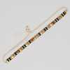 Vintage Ethnic Style Adjustable Glass Tila Beaded Handmade Slider Bracelets for Women ZN9527-12-2