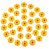 50Pcs Computerized Embroidery Cloth Iron on/Sew on Patches PATC-CY0001-16B-1