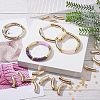 DIY Curved Tube Chunky Bracelet Making Kit DIY-NB0007-29-2