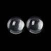Transparent Half Round Glass Cabochons X-GGLA-R027-20mm-3