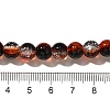 Crackle Glass Beads Strands X1-CCG-C002-8mm-02-4
