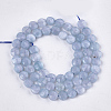 Natural Aquamarine Beads Strands G-S354-27-2