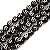 Tibetan Style dZi Beads Strands G-G328-A05-8mm-2