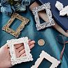 4Pcs 4 Colors Rectangle Retro Resin Photo Frames AJEW-FG0001-47-3
