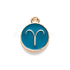 Alloy Enamel Pendants LS-ENAM-S124-01B-05A-2