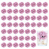 Cloth Artificial Flower Head DIY-WH0591-100-1