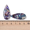 Dyed Synthetic Imperial Jasper Pendants G-P529-07C-3