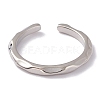 Brass Cuff Rings RJEW-P020-07P-2