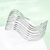 304 Stainless Steel Cuff Bangles for Women BJEW-D306-05P-1