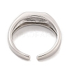 Brass Cuff Rings RJEW-Q811-01P-3