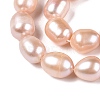 Natural Cultured Freshwater Pearl Beads Strands PEAR-Q003-7mm-03-4