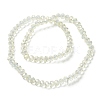 Electroplate Transparent Glass Beads Strands EGLA-A034-T6mm-T16-3