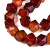 Natural Red Agate Beads Strands G-T138-40-3