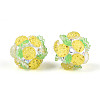 Fruit Round Resin Beads RESI-T059-03N-2