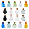 2 Sets 2 Styles Mini Glass Bottle GLAA-BC0001-31-1