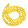 Transparent Glass Beads Strands EGLA-A035-T4mm-D03-3