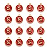 Golden Plated Alloy Enamel Charms ENAM-S118-03S-2