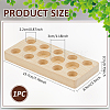 14-Slots Wooden Roller Bottles Essential Oil Storage Display Holder ODIS-WH0331-07-2